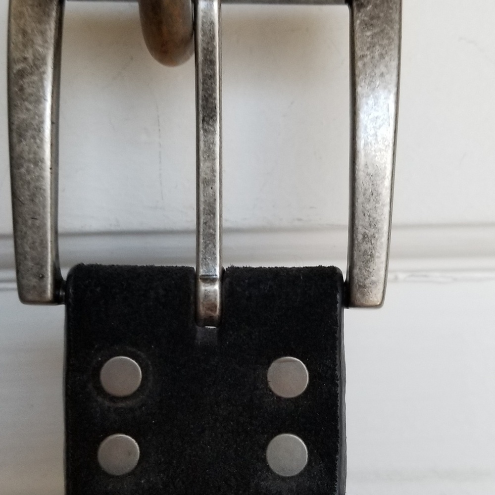 Nine West leather belt L black